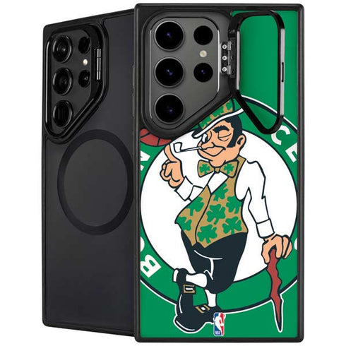 NBA Boston Celtics Large Logo Galaxy S25 Ultra Kickstand Case
